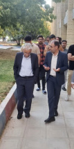 بازدید رئیس دانشگاه صنعتی شیراز از خوابگاههای دانشجویی پسران و بررسی نیازهای رفاهی و اسکان دانشجویان